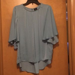 Light blue blouse
